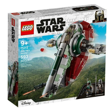 LEGO® Star Wars: The Mandalorian Boba Fett’s Starship 75312