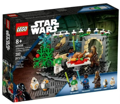 LEGO Star Wars Millennium Falcon Holiday Diorama 40658