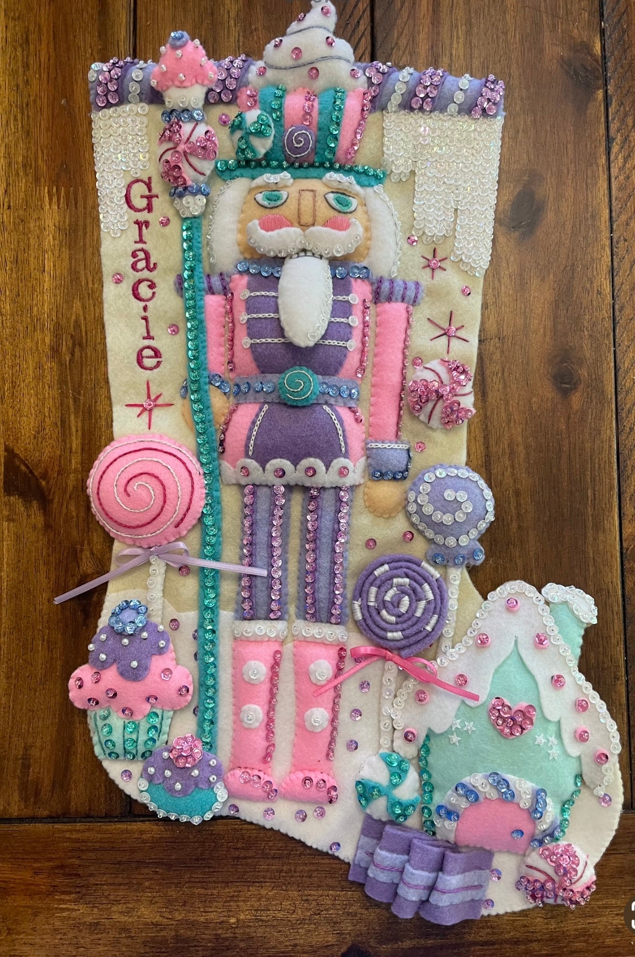 Nutcracker Sweet Bucilla Christmas Stocking